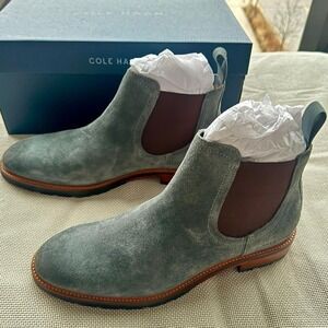 Cole Haan Berkshire Lug Water-Resistant Chelsea Boots - Men's 9